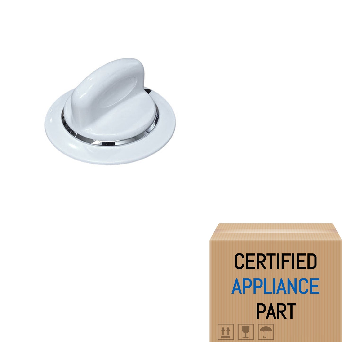 A2 Premier Component WE01X20374 Dryer Timer Knob White for Hotpoint PS8769912 AP