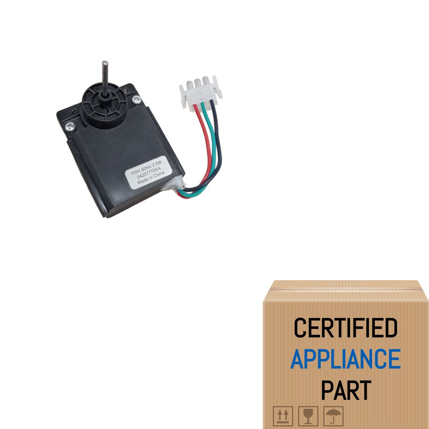 A2 Premier Component 242077705 Refrigerator Evaporator Fan Motor for Frigidaire