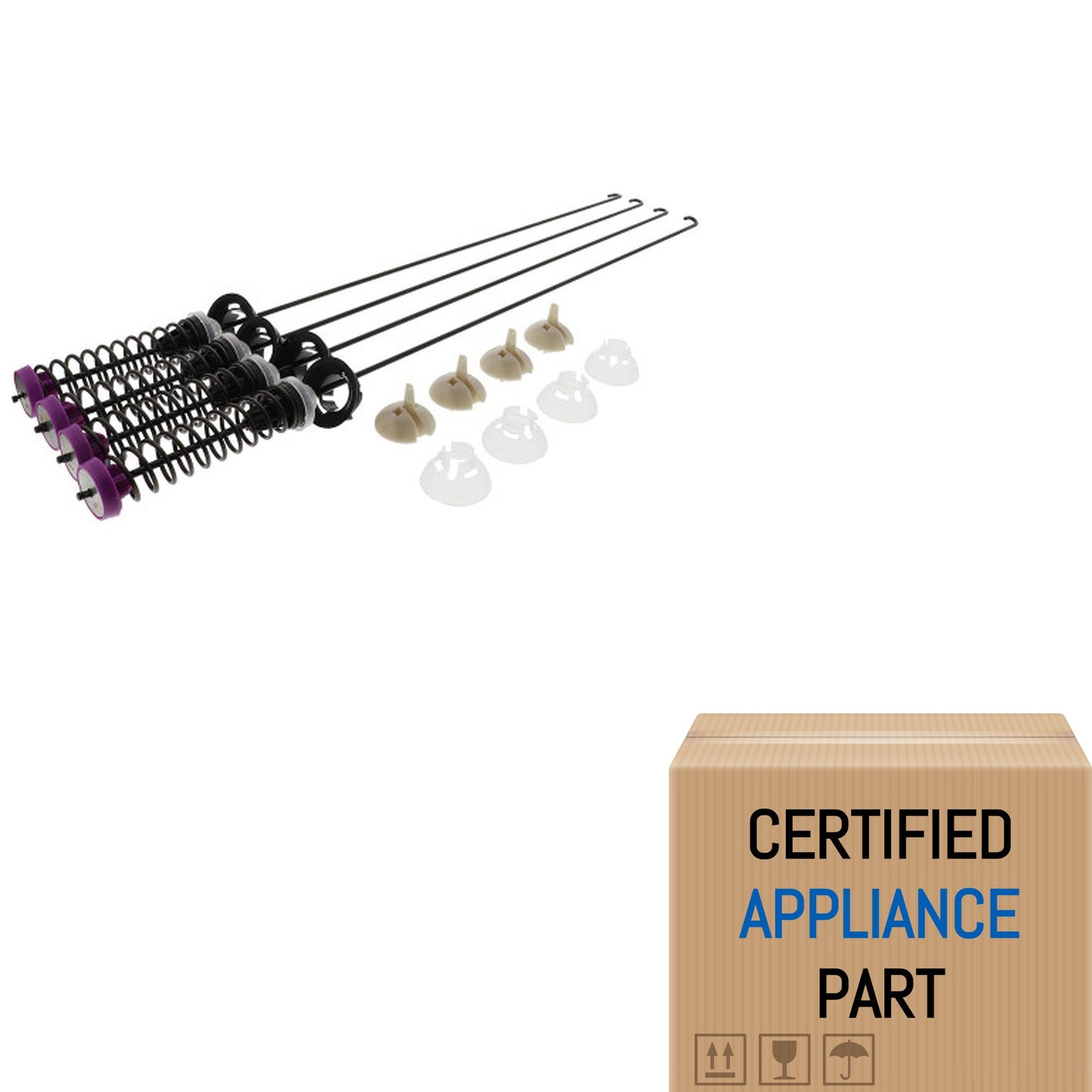 A2 Exact Replacement W11130356 Washer Suspension Damper Rod Kit for Maytag Mayta