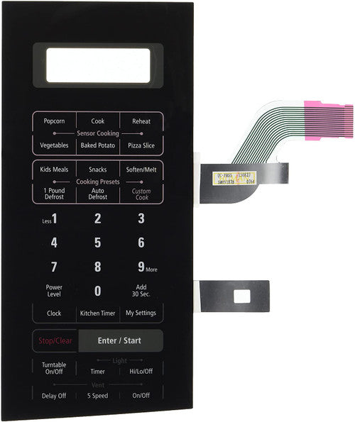 5584224-A1 For Samsung Microwave Membrane Switch Part # Model