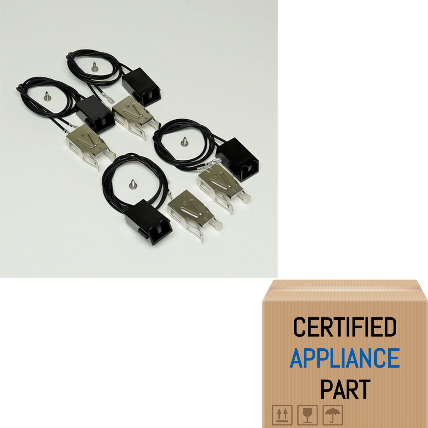 A1 WB2X8228 for GE Range Stove Top Surface Burner Receptacle Kit Package of 4
