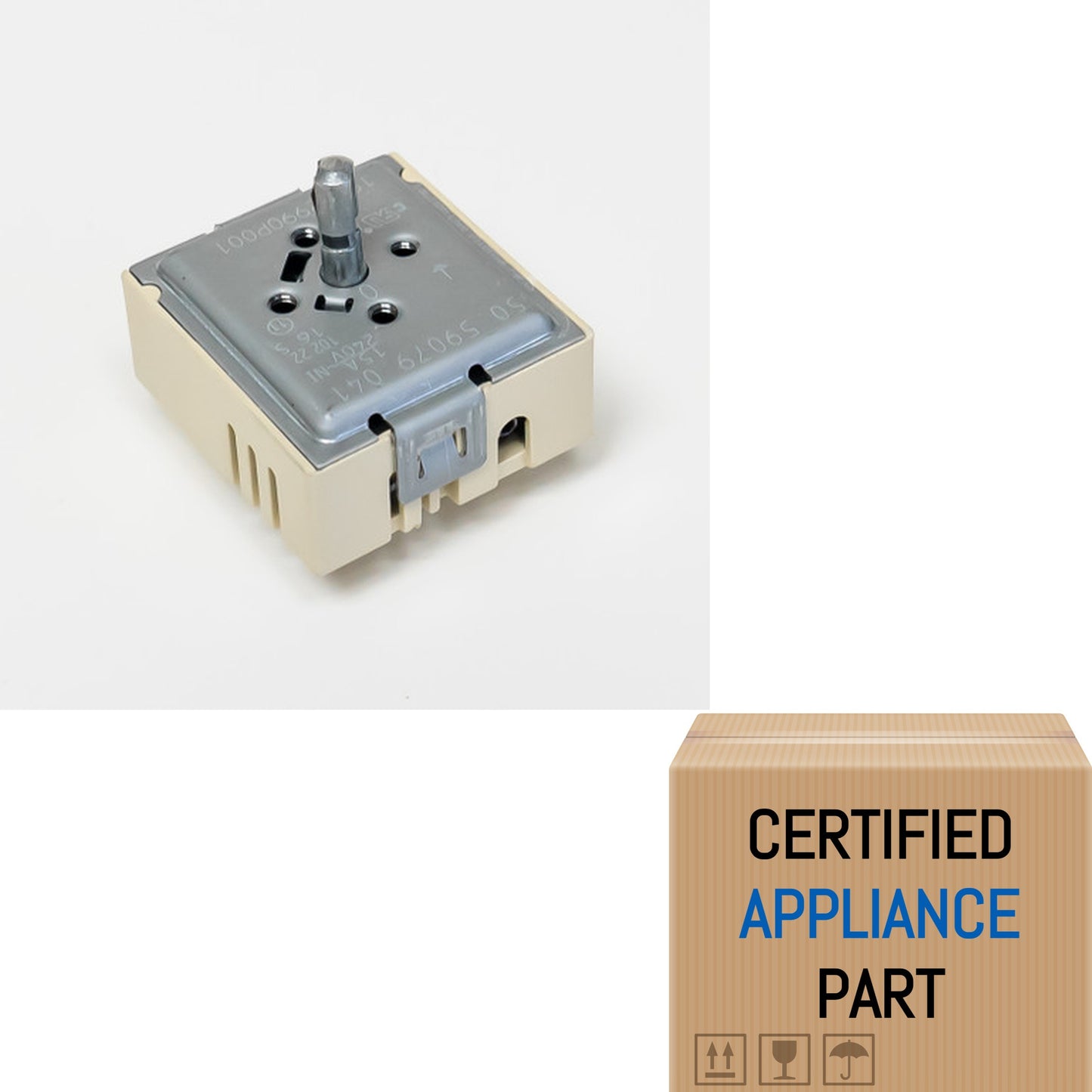A3 WB24T10058 Range Burner Infinite Switch Control for Hotpoint