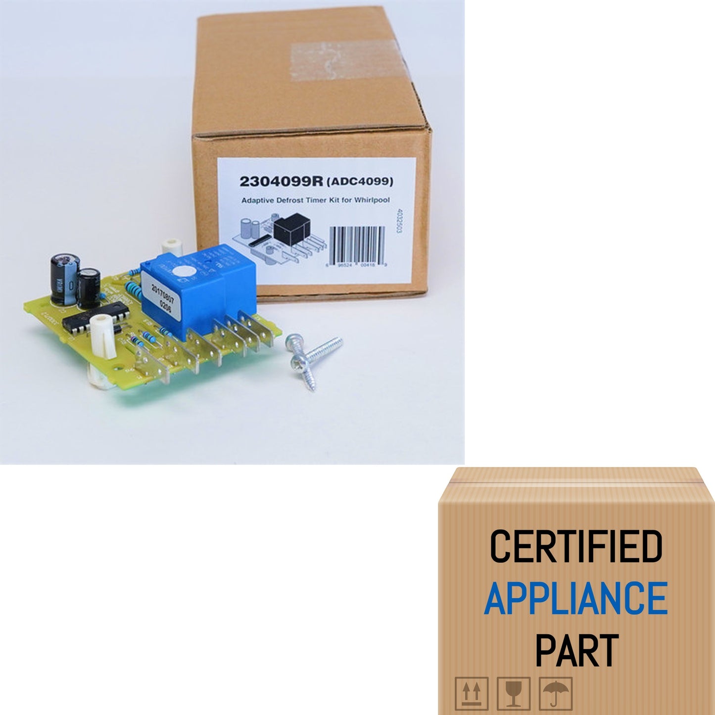 A4 Refrigerator Adaptive Defrost Control Board for Inglis WP2304099 AP6007130 PS