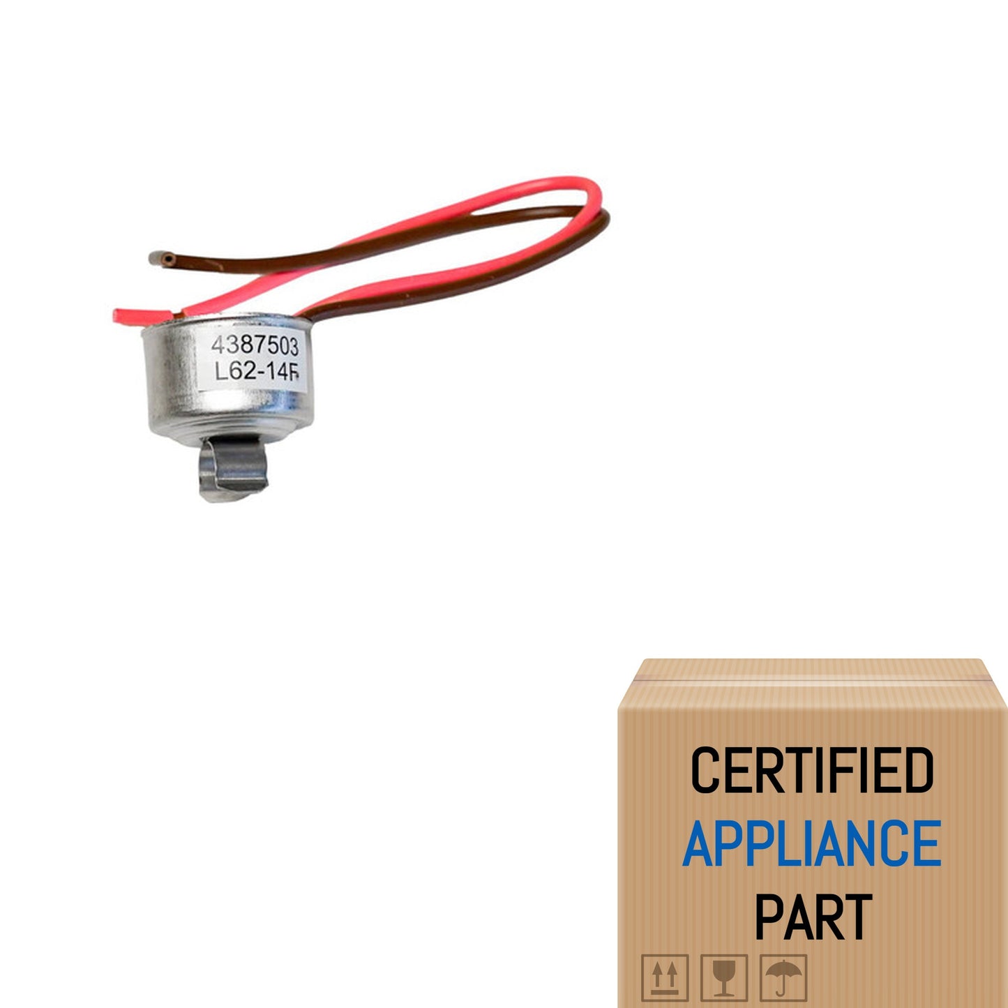 A1 Refrigerator Defrost Thermostat for Kenmore 4387503 L62 WP4387503.