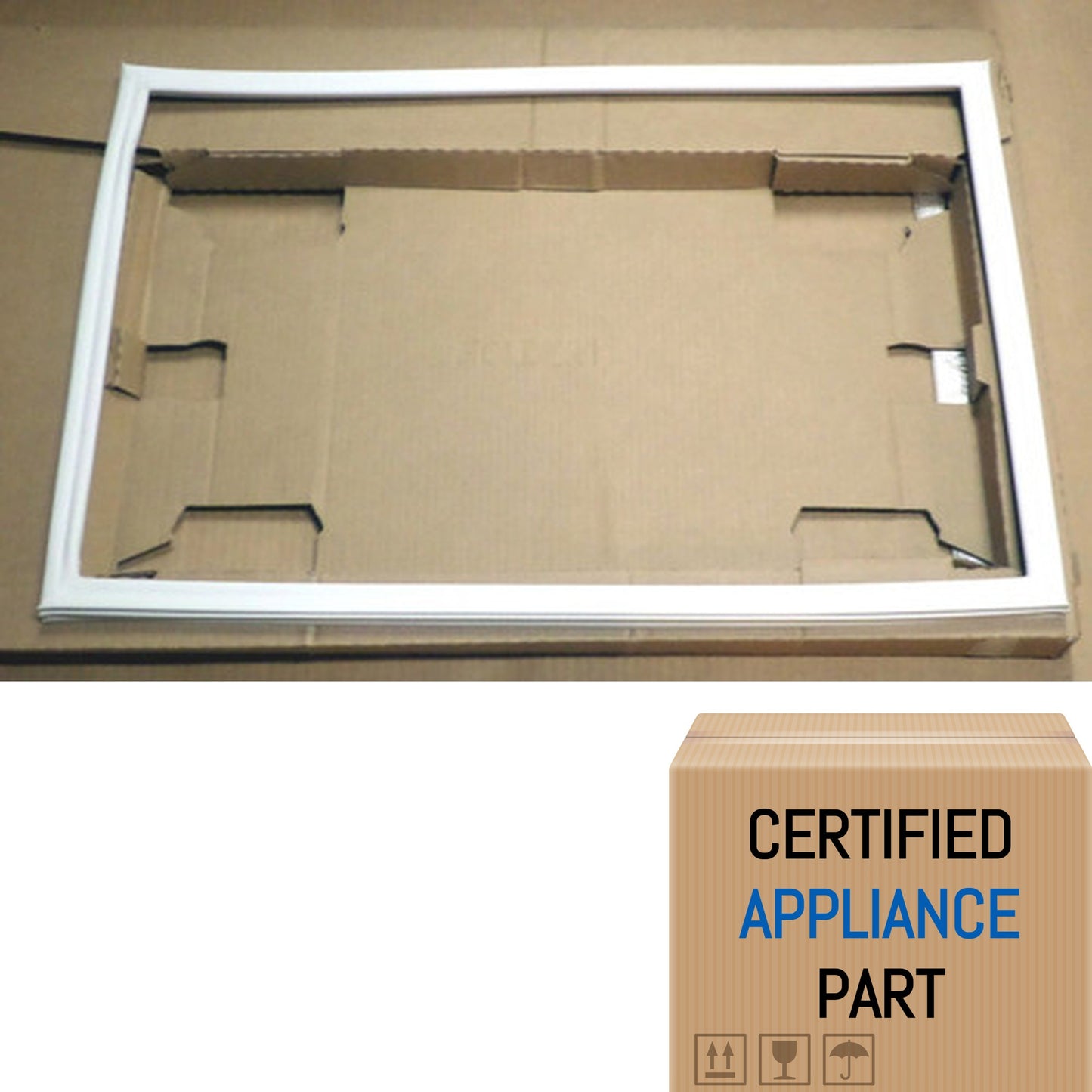 A2 2319263T White Refrigerator Freezer Door Gasket for Whirlpool PS1485158