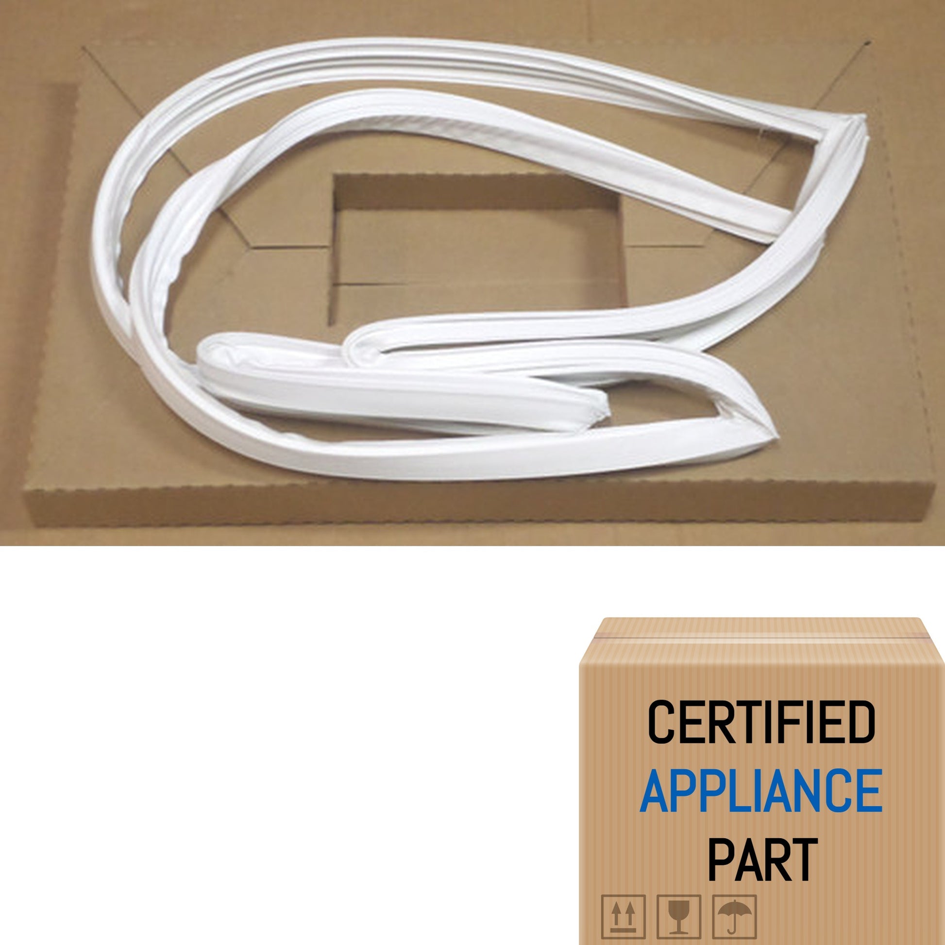 A1 WR24X450 for GE Refrigerator Fresh Food Door Gasket White AP2067923 PS296973