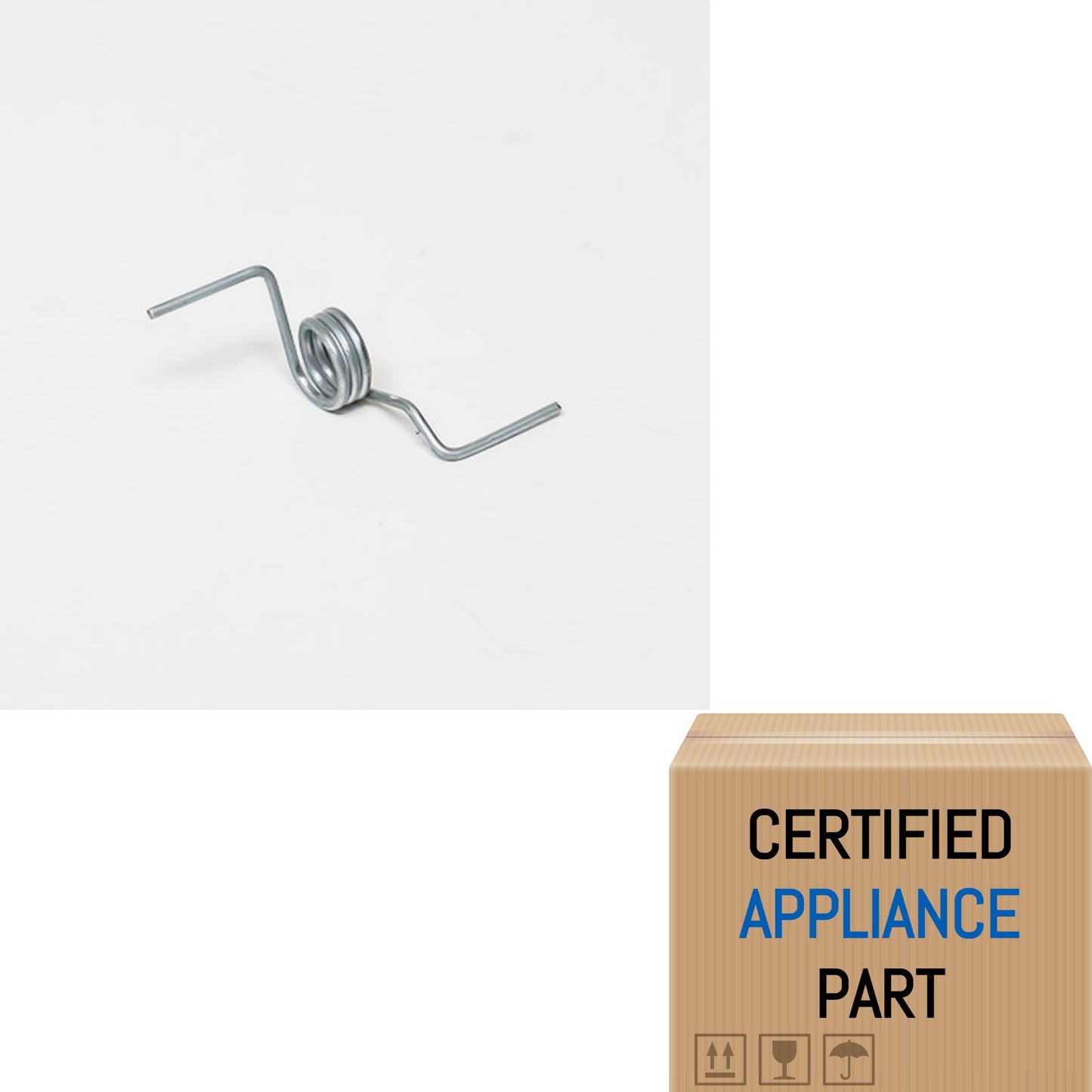 A2 WR02X12650 Spring for GE Refrigerator French Door Hinge Flapper