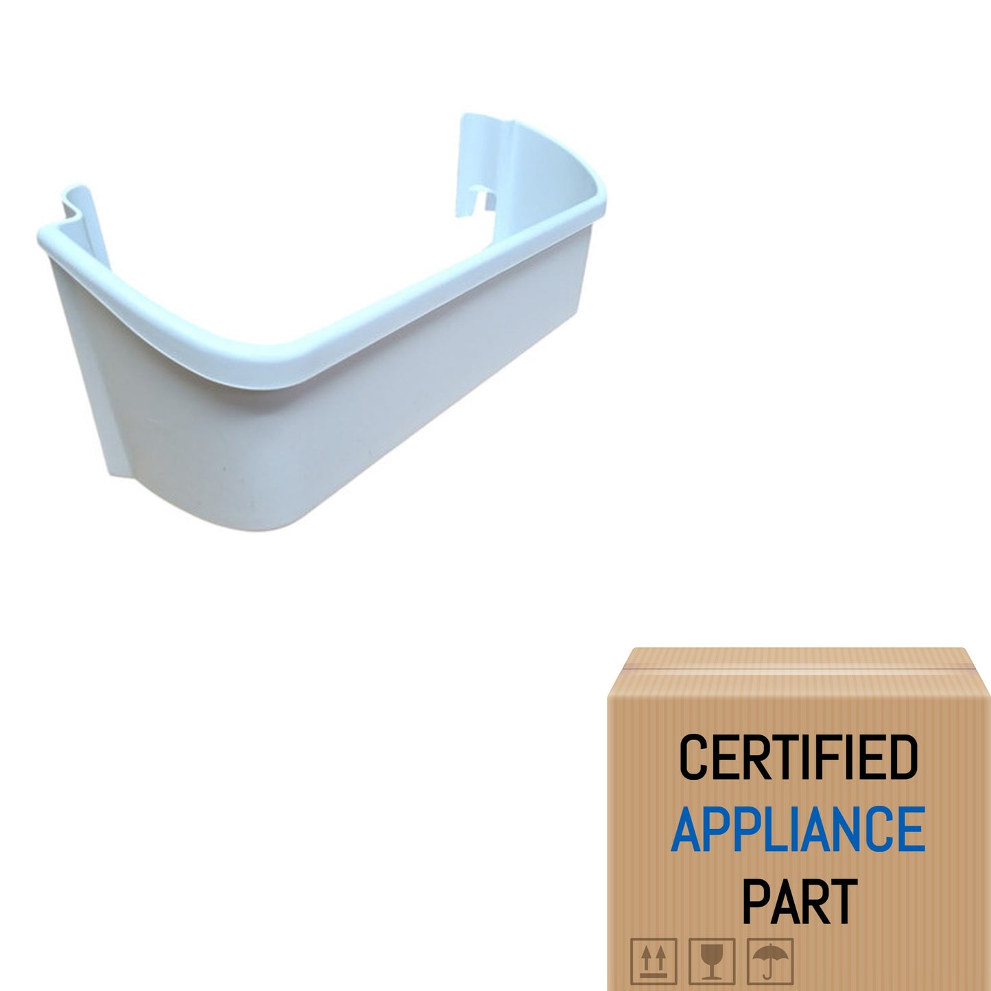 A5 Exact 240323001 Refrigerator Door Bin Shelf White for Electrolux Westinghouse