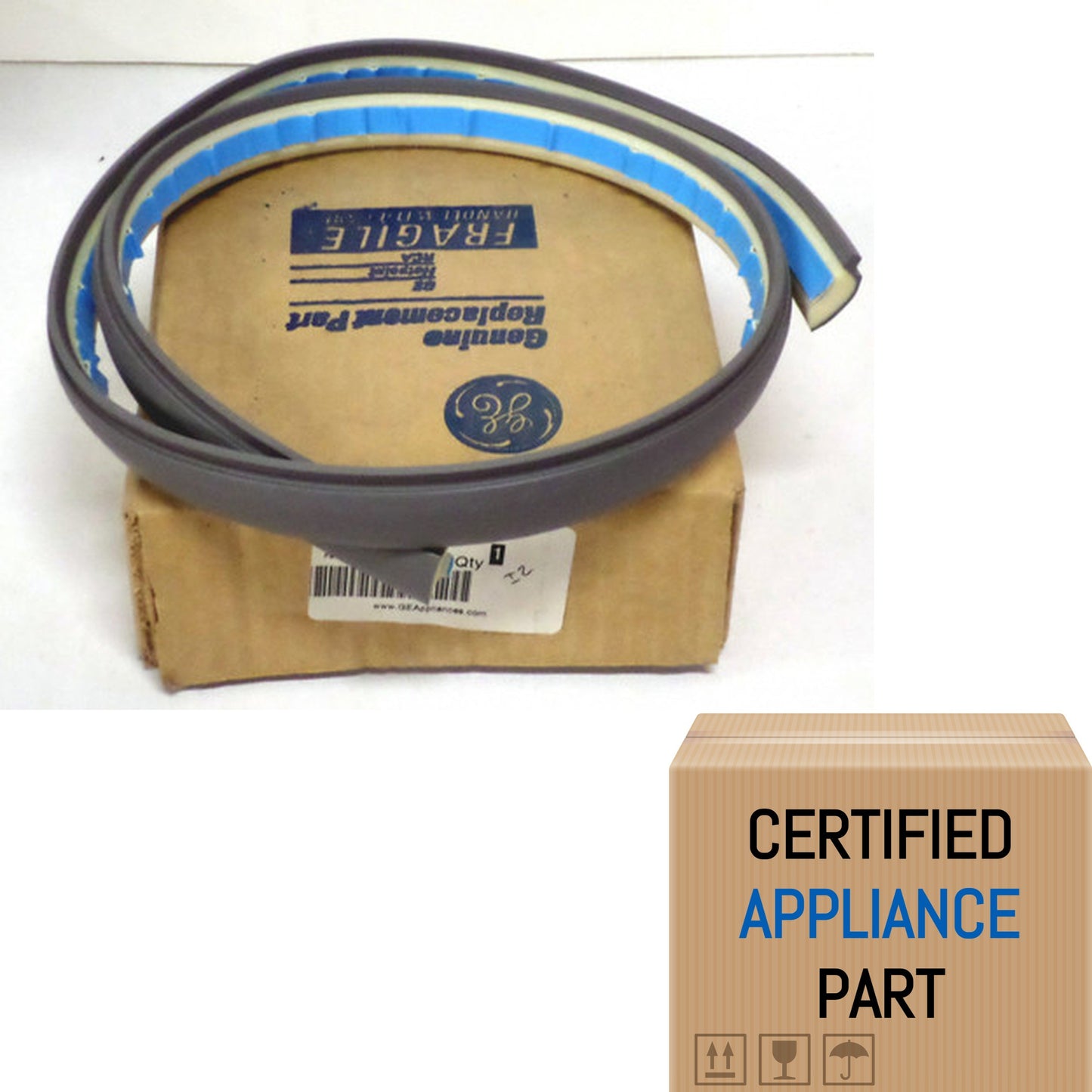 A2 WR12X10342 Hotpoint Refrigerator Handle Soft Touch Insert AP2062629 PS289215