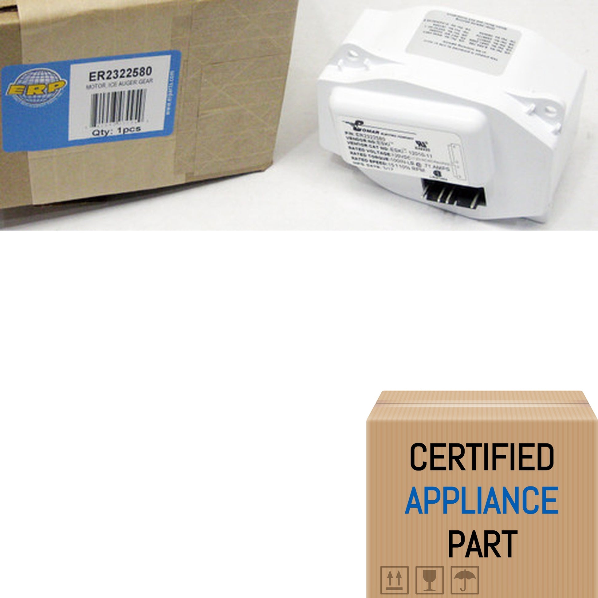 A2 Exact 2322580 Refrigerator Ice Auger Gear Motor for Amana W10822606 AP5985114