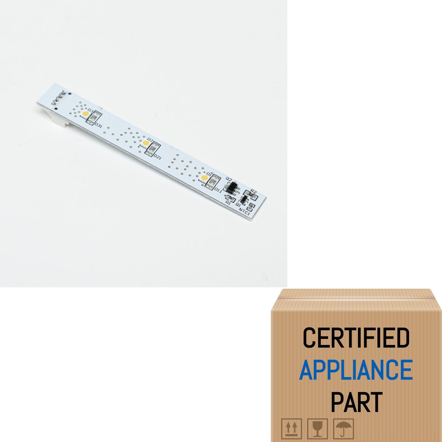 A2 242196204 for Electrolux Crosley Refrigerator Freezer LED Light Board