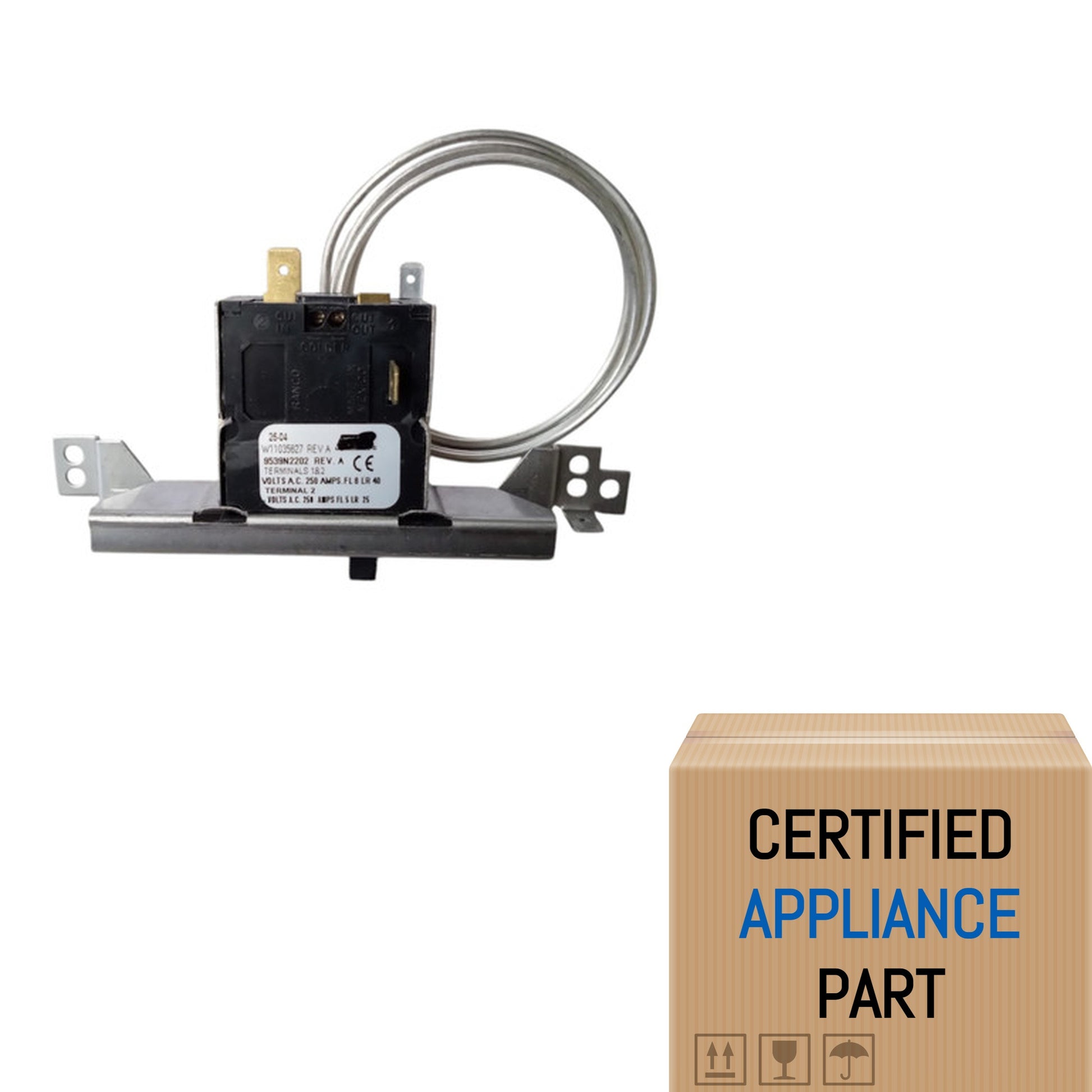 A2 Refrigerator Thermostat Cold Control for KitchenAid W11088945 WP2315562