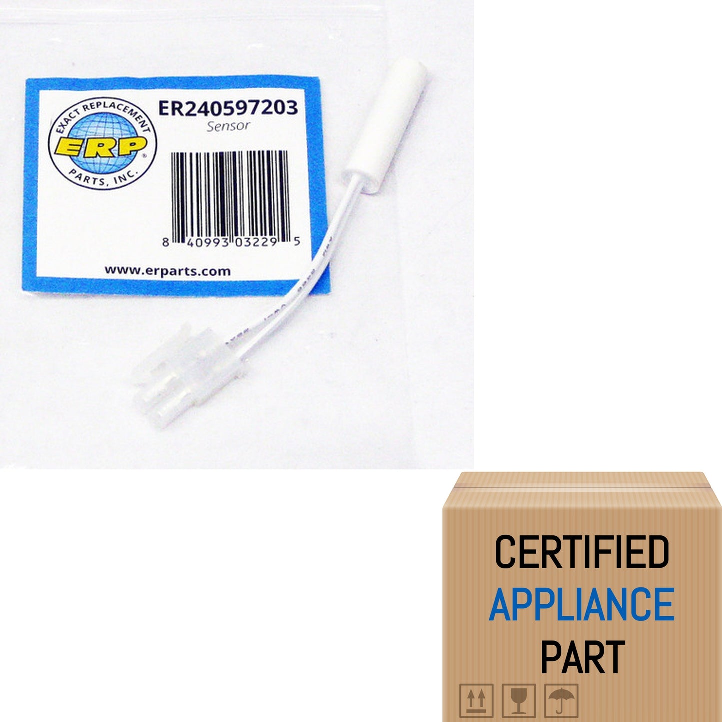A3 Refrigerator Thermister Sensor 240597203 for Crosley AP4032998 PS1765215