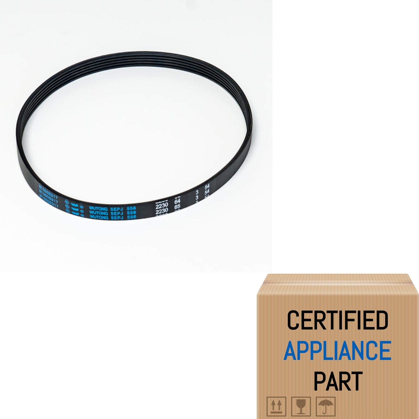 A7 Supco LB9857 for Roper W11239857 Washer Drive Belt