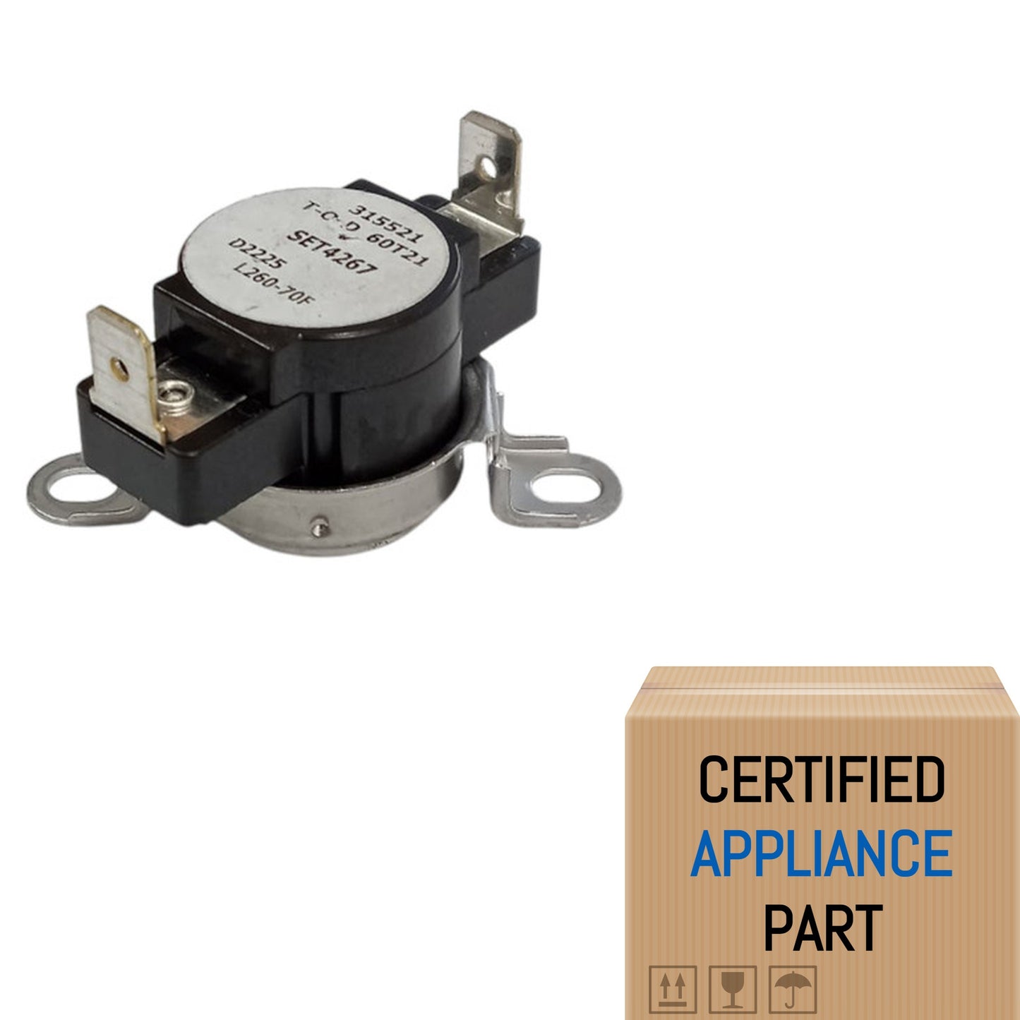 A1 SET4267 Clothes Dryer High Limit Thermostat for Electrolux Frigidaire 3204267
