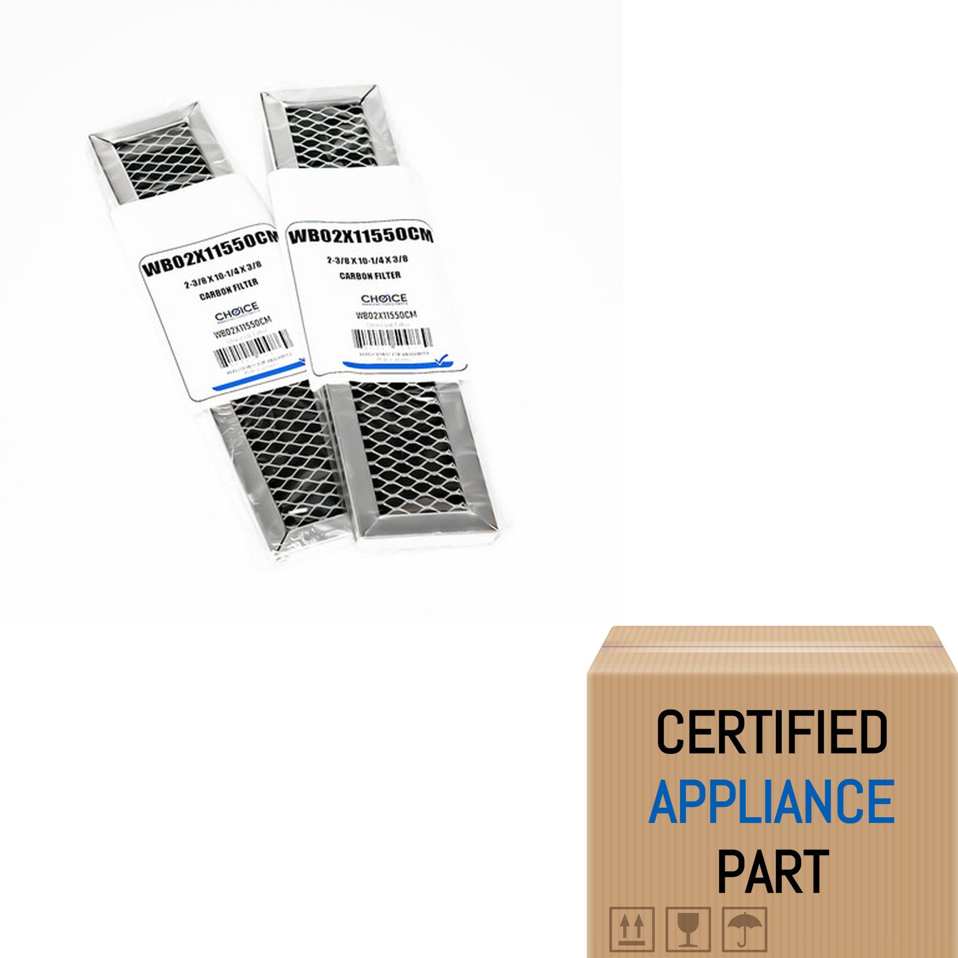 A3 Microwave Hood Charcoal Carbon Filter for Hotpoint for Frigidaire WB02X11550