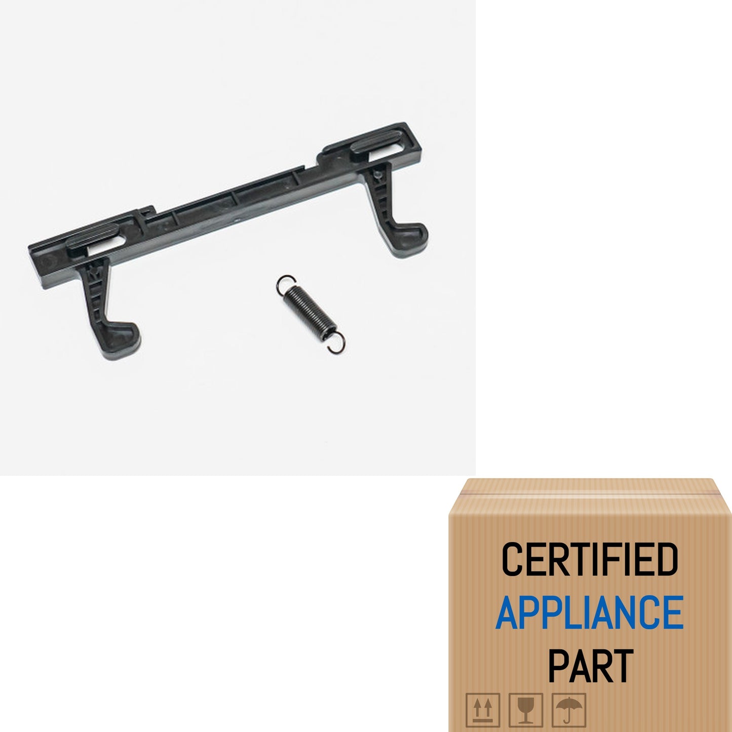 A1 for Kenmore WB10X10021 Microwave Oven Door Latch and Spring Assembly