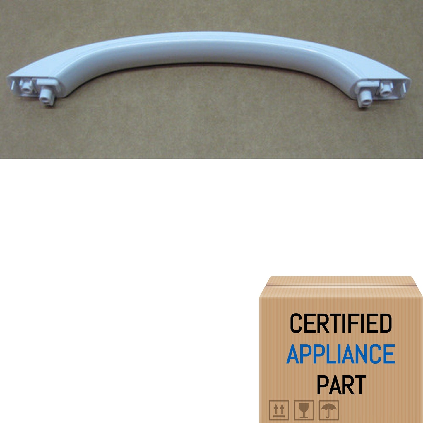 A3 WB15X10023 for Hotpoint Microwave Door Handle White PS232103 AP2021174