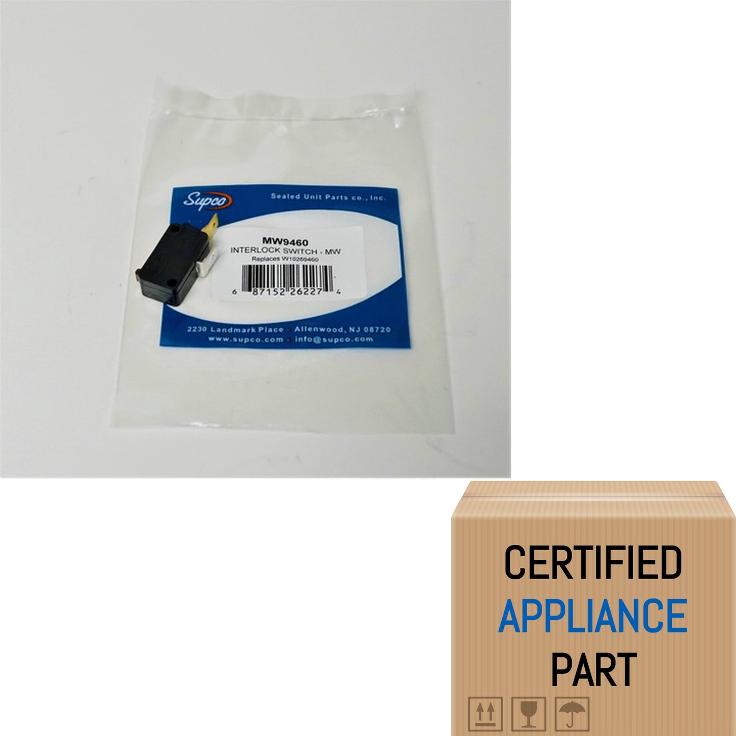 A5 MW9460 for Maytag W10269460 Microwave Interlock Door Switch