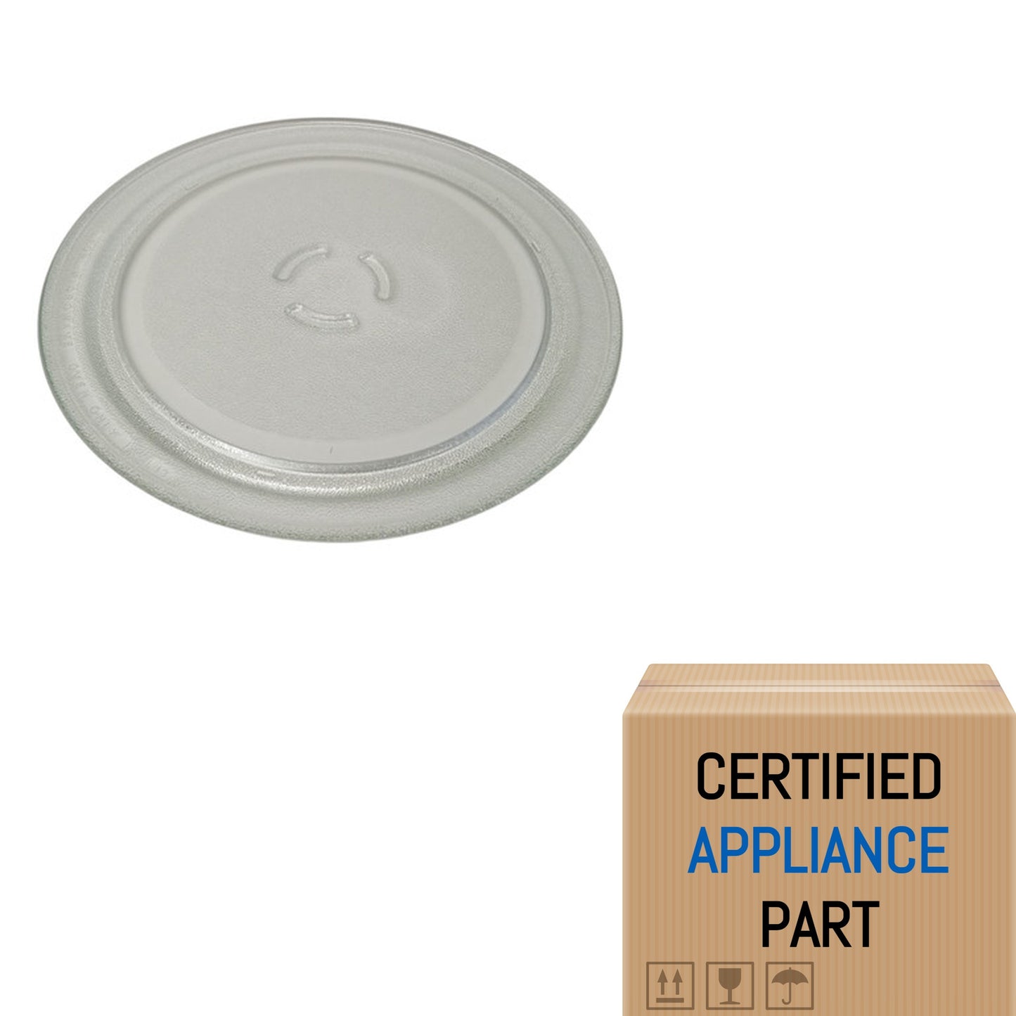 A5 Microwave Glass tray Plate for Jenn-Air 4393799 PS373741 AP3130793