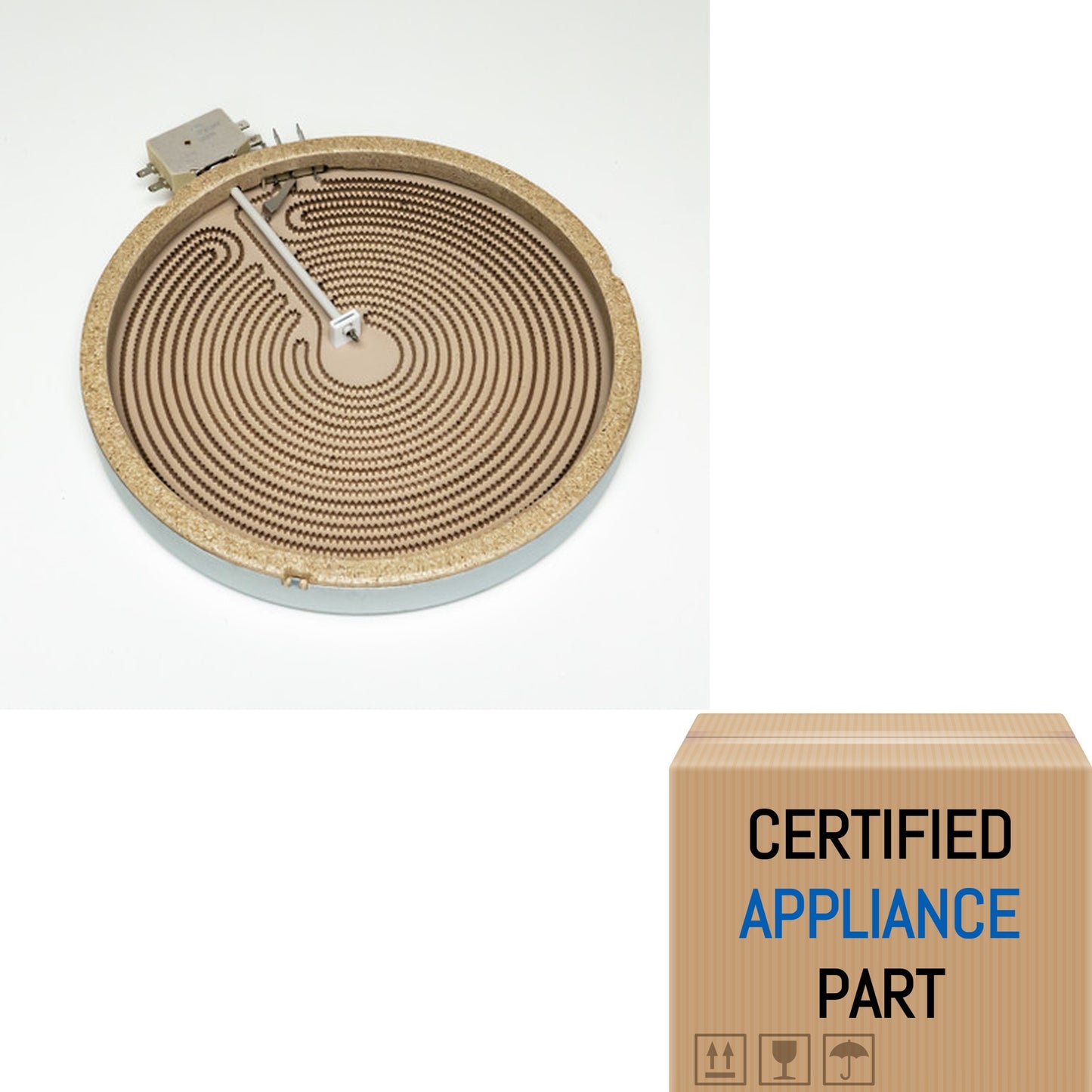A2 SU10133 for Haier WB30T10133 Range Radiant Surface Element Burner Stove Eye 9