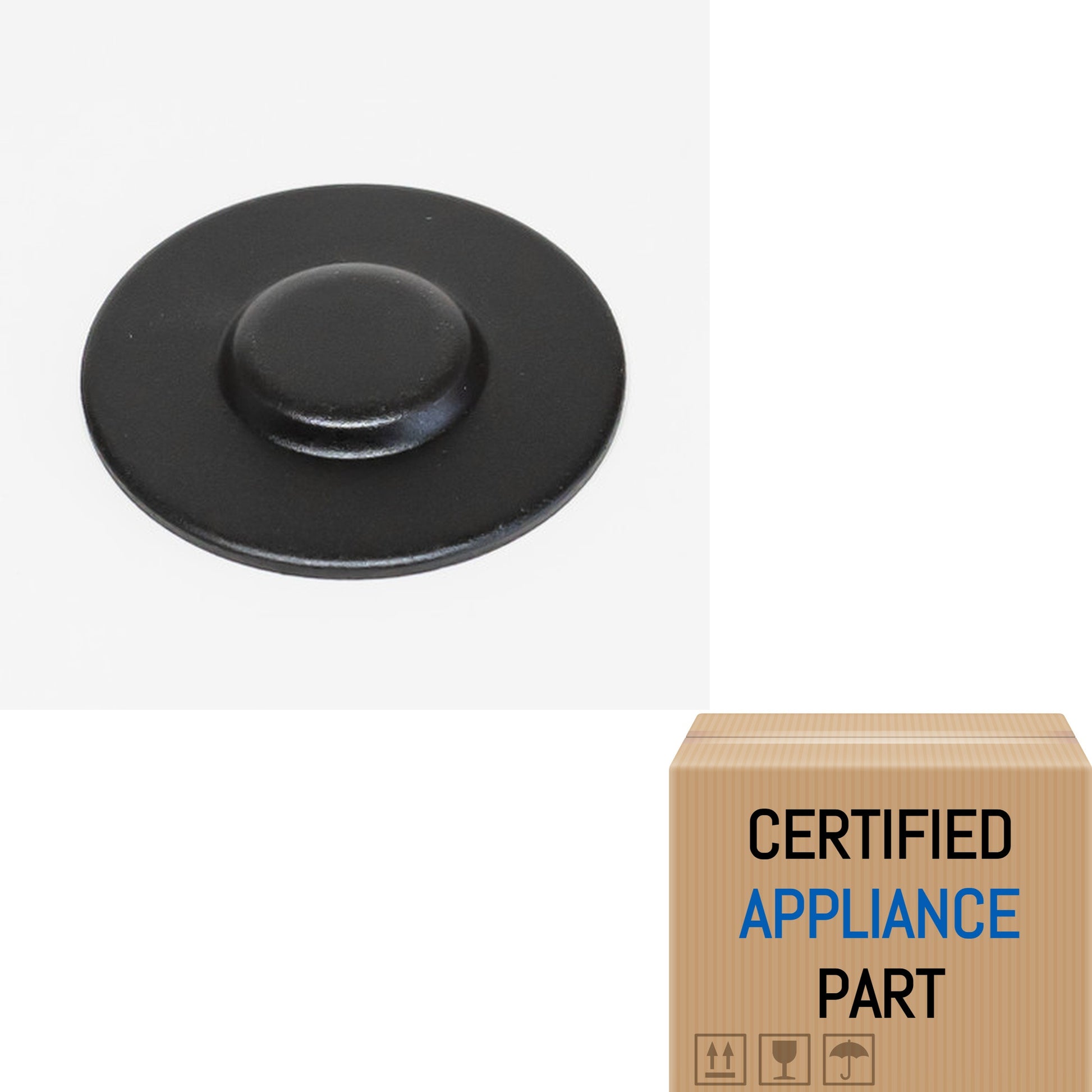A1 Gas Range Burner Single Cap Black for Whirlpool Maytag Jenn-Air WPW10183369