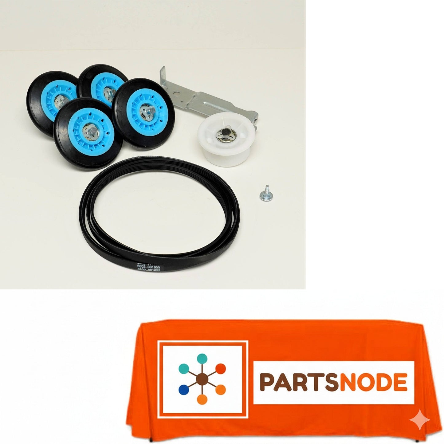 5881224-5 For Samsung Dryer Roller Repair Maintenance Kit Set Part # Model