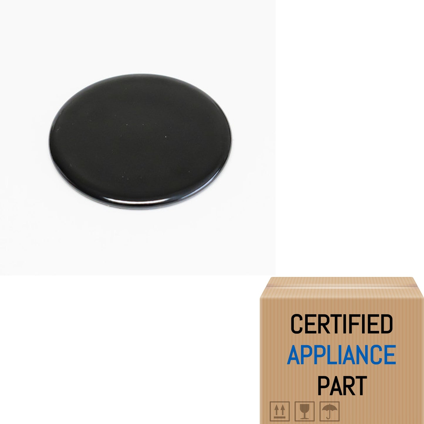 A1 Gas Range Burner Single Cap Black for Electrolux Frigidaire Kenmore 316261700