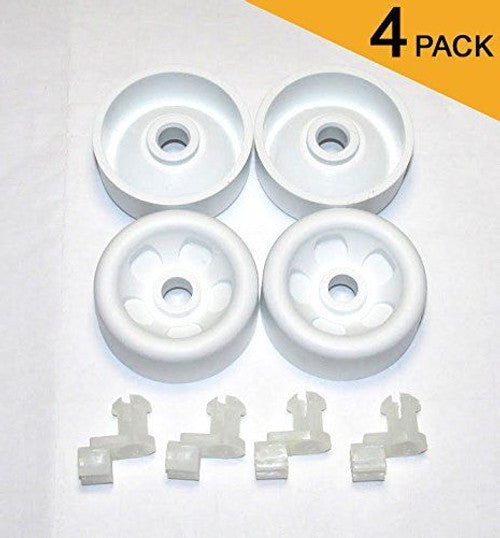 631952-C4 For GE Dishwasher Lower Front Dishrack Wheel Part # Model