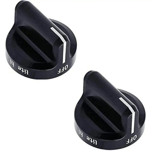 6814632-A1 For Electrolux Range Burner Knob - Black Part # Model