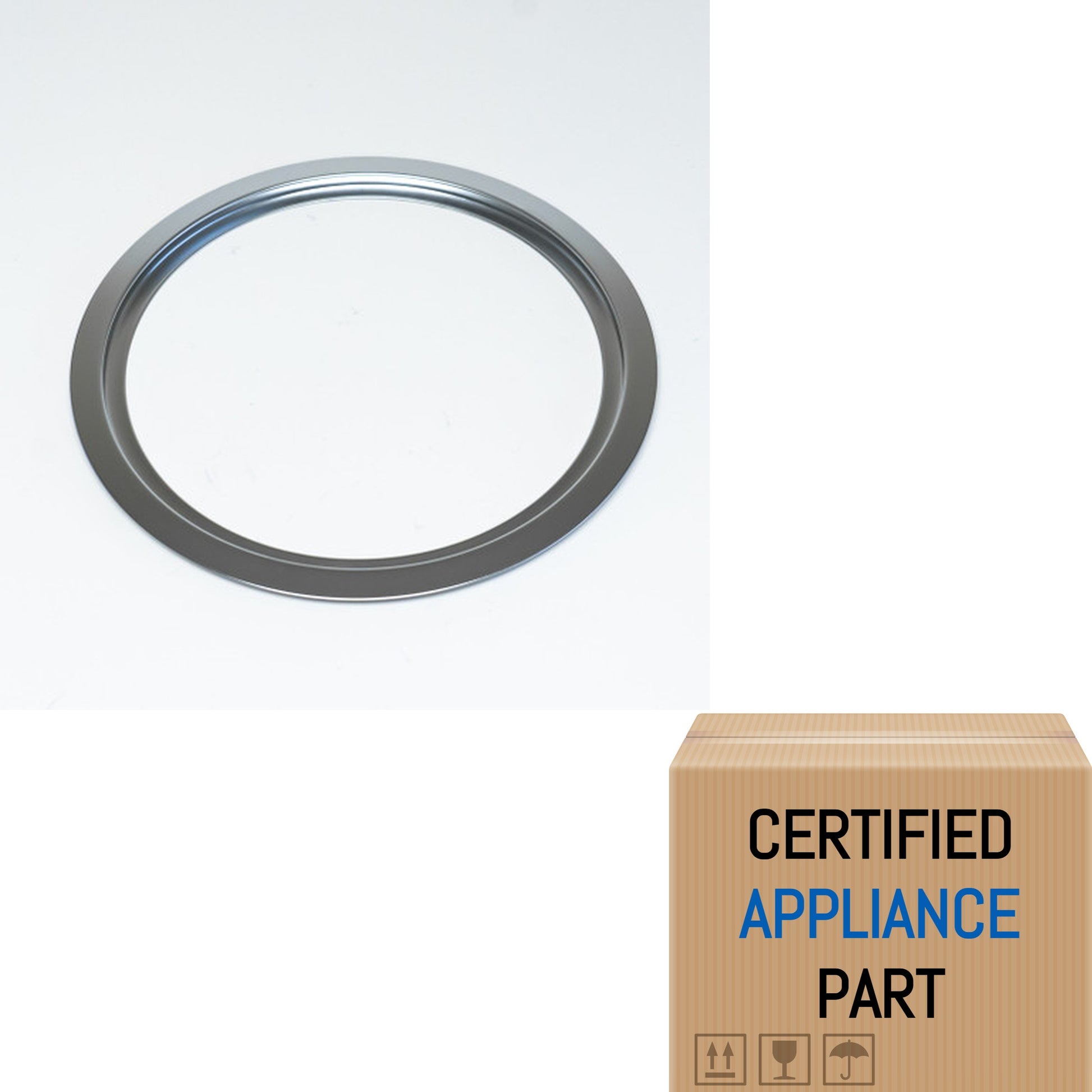 A2 WB31X5014 8" Chrome Stove Drip Ring for GE Range