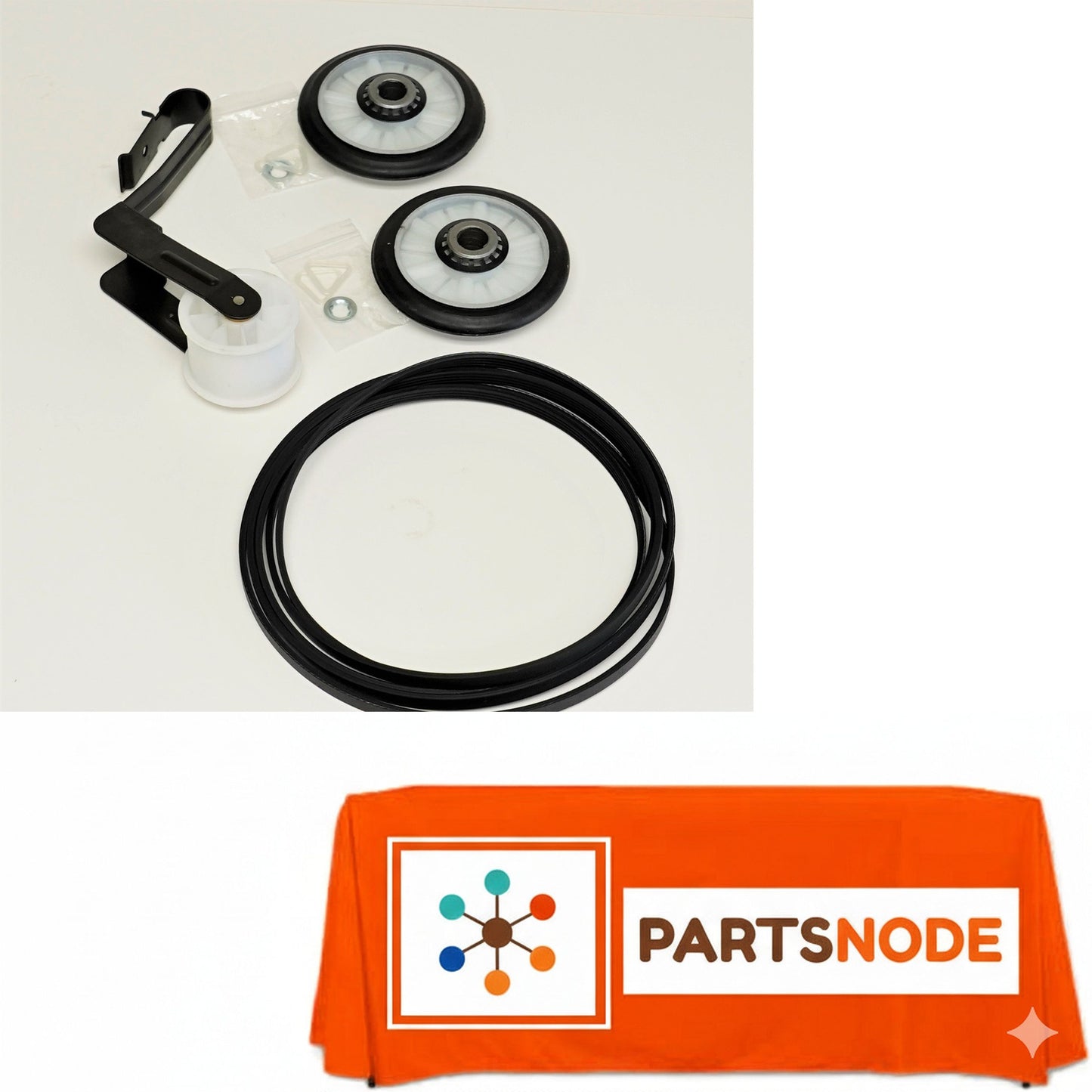 780373-1 For Crosley Dryer Roller Repair Maintenance Kit Set Part # Model