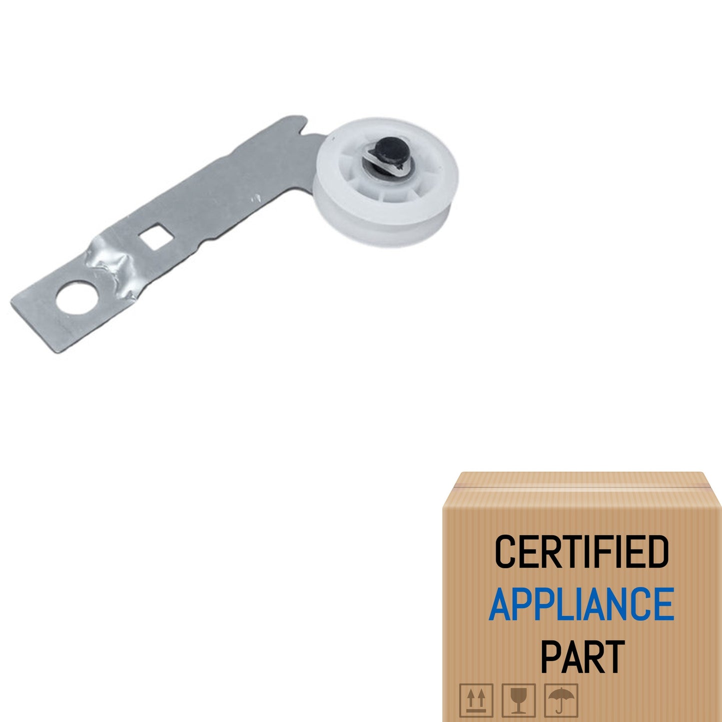 A2 Choice W10837240 Dryer Idler Bracket Pulley For Whirlpool AP5988716 PS1172633