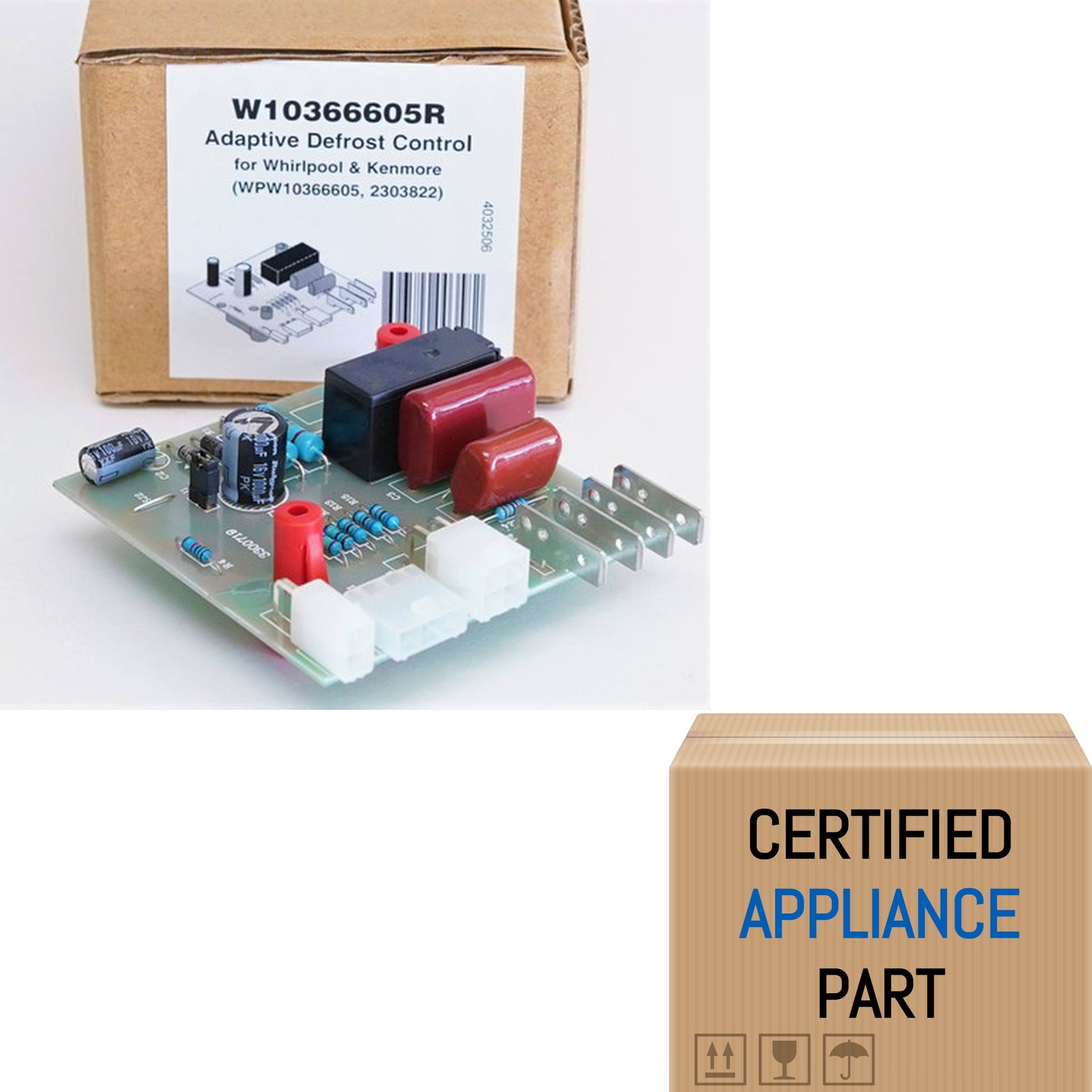A1 Refrigerator Adaptive Defrost Control Board for Kenmore Kenmore WPW10366605