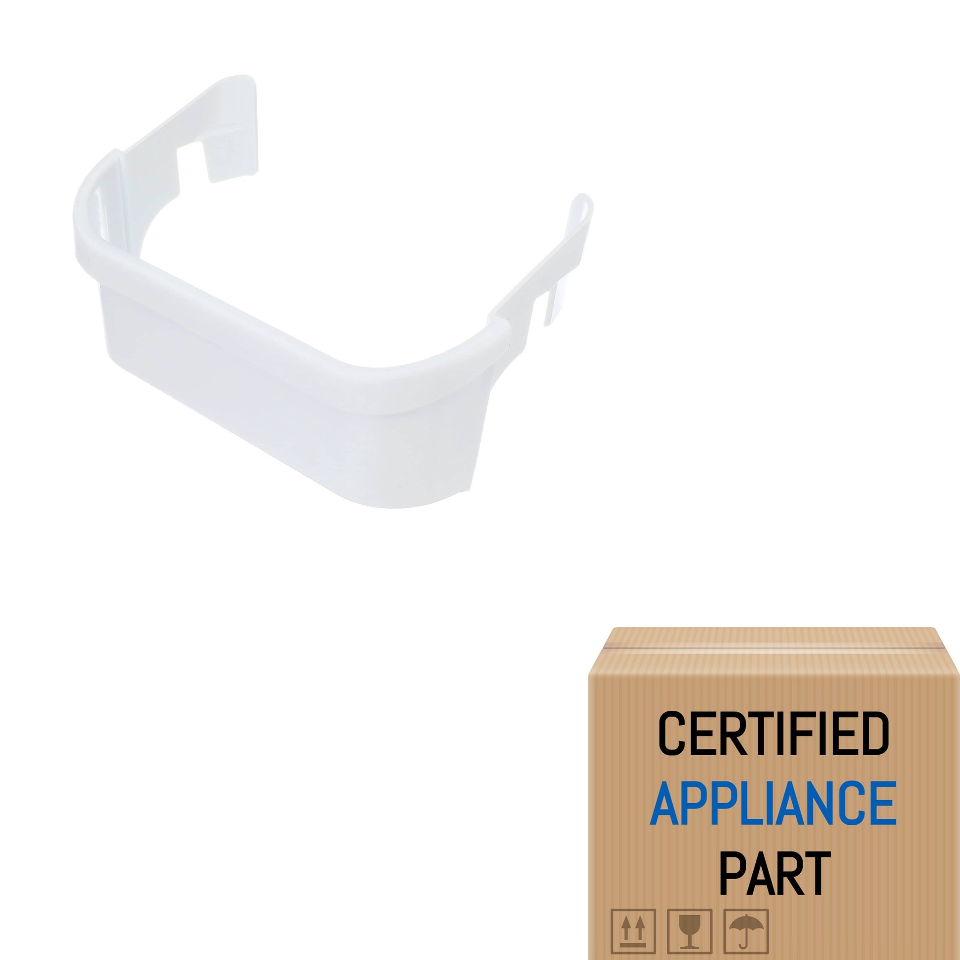 240359001-2 For White Refrigerator OEM Door Shelf Bin - Whirlpool Fridge Genuine