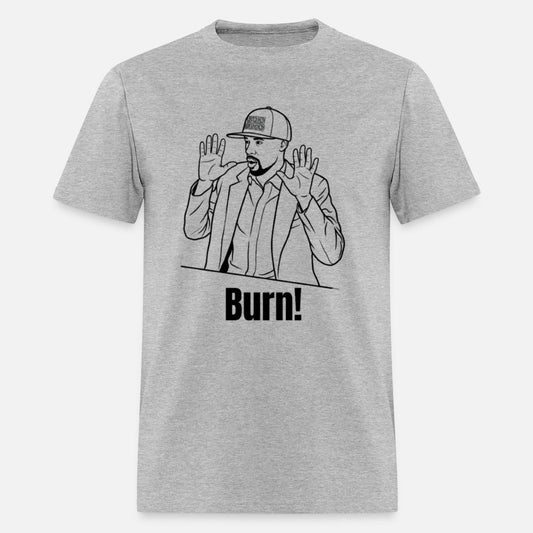Funny Marshawn Camese - "Burn" T-Shirt vs Louisiana Senator v1
